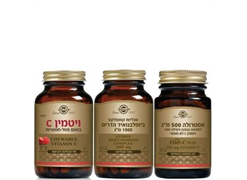 מבצע ויטמיני סי / קוורצטין קומפלקס - סולגאר