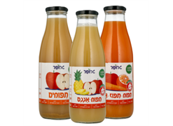 מבצע מיץ תפוח/ ואננס/ ותפוז גזר אורגני 750 מל` - גרופר
