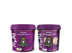 מבצע סורבה אסאי/עם בננה אורגני 500 מל` - סמבזון