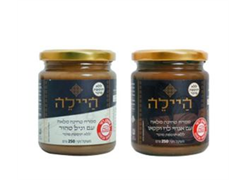 מבצע ממרח טחינה מלאה עם וניל/ אגוזי לוז ללא תוספת סוכר-