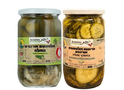 מבצע מלפפון/ פרוסות כבוש אורגני בצנצנת - ניצת הדובדבן*