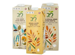 מבצע משקאות שקדים/ שיבולת שועל/ סויה אורגני - ליב