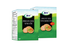 מבצע קרקר ביס אורגני כוסמין מלא / שומשום - אביב