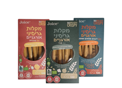 מבצע מקלות גריסיני אורגני 100 גרם - ג`וייס