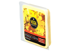 מבצע גוש צהובה טבעונית נמסה לפיצה - וגה