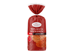 פריכיות עדשים אדומות 100% - נטורלה