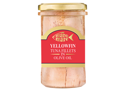 נתחי טונה בהירה בשמן זית 140 גרם משקל מסונן - מרו מרה
