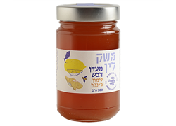 דבש פרחי בר עם לימון וג'ינג'ר - משק לין