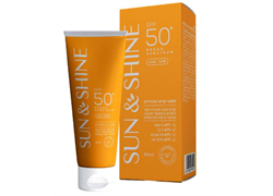 קרם הגנה מינרלי מהשמש 50 Spf - סאן אנד שיין