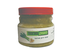 שום ירוק אורגני קפוא -  200 גרם
