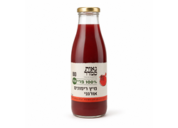 מיץ רימונים אורגני 750 מל - נאות סמדר