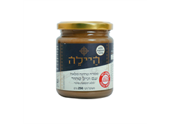 מבצע ממרח טחינה מלאה עם וניל/ אגוזי לוז ללא תוספת סוכר-