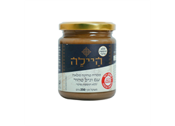 ממרח טחינה מלאה עם וניל טהור ללא תוספת סוכר - היילה