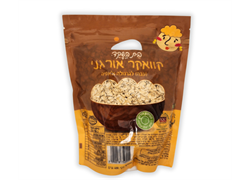 קוואקר עבה אורגני 400 גר - בית השקד