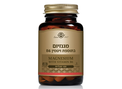 מבצע מגנזיום + בי 6 100 טבליות - סולגאר