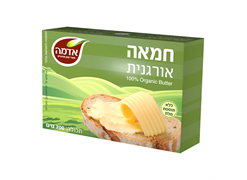 מבצע חמאה אורגנית ללא תוספת מלח 200 ג` - אדמה
