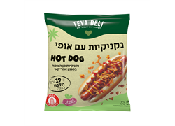 נקניקיות עם אופי מן הצומח בסגנון אמריקאי 400 גרם - טבע דלי