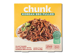 בשר מפורק מן הצומח ברוטב ברביקיו קוריאני 312 גרם - צ`אנק