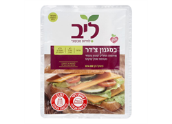 פרוסות בסגנון צ`דר טבעונית - ליב