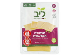 פרוסות צהובה קלאסית טבעונית - ליב