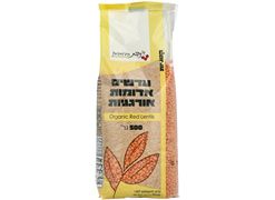 מבצע עדשים אדומות אורגני 1/2 ק`ג* - ניצת הדובדבן