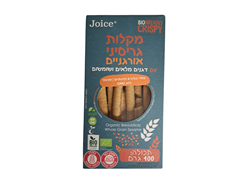 מבצע מקלות גריסיני אורגני דגנים מלאים ושומשום-ג`וייס
