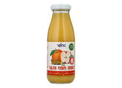 מיץ תפוח, תפוז וג'ינג'ר אורגני 250 מל - גרופר