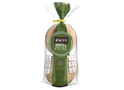 מבצע פיתות כוסמין קלות 6 פיתות - דר` מרק