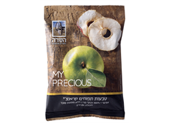 מבצע חטיף מטבעות תפוחים קראנצ`י אורגני 20 גרם - השדה