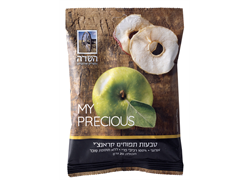 חטיף מטבעות תפוחים קראנצ'י אורגני 20 גרם - השדה