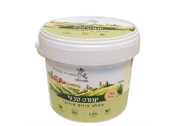 יוגורט עיזים  טבעי אורגני 850 גרם - גבעות עולם