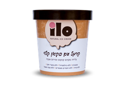 גלידת קרמל עם פקאן קלוי טבעוני 120 מל  - אילו