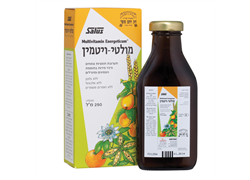 מולטי ויטמין  סירופ ללא גלוטן - סלוס - גרמזה