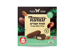 מארז חטיפי תמר במילוי חמאת שקדים 6*25 גרם - שקד תבור