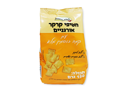 חטיפי קרקר אורגניים עם קמח כוסמין מלא