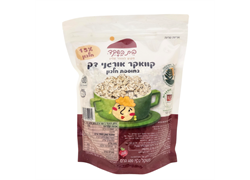 קוואקר דק אורגני עם חלבון 400 גר - בית השקד