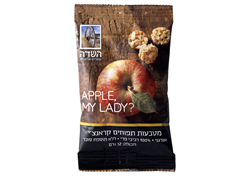 מבצע חטיף מטבעות תפוחים קראנצ`י אורגני 12 גרם - השדה