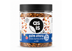 גרנולה חלבון אגוזים במתיקות מעודנת as is - שקד תבור