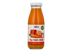 מיץ תפוח, תפוז וגזר אורגני 250 מל - גרופר