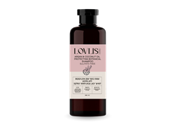 שמפו שמן ארגן וקוקוס לשיער יבש, צבוע ולאחר החלקה - לאבליס