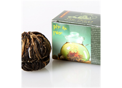 פקעת תה ירוק שנפתח לפרח בטעם יסמין - טי שייפ