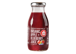 מיץ תפוחים ואוכמניות כחולות אורגני 250 מל - סוטובוסקו פאולי
