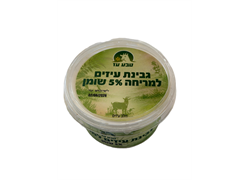 גבינת עיזים למריחה 5% שומן - טבע עז