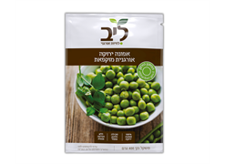 מבצע אפונה ירוקה מוקפאת אורגנית - ליב