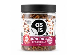 גרנולה חלבון אגוזים וחמוציות as is - שקד תבור