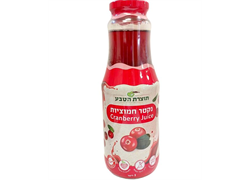 נקטר חמוציות ללא תוספת סוכר - תוצרת הטבע