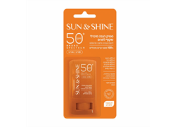 סטיק הגנה מינרלי שקוף לפנים מהשמש 50 Spf - סאן אנד שיין