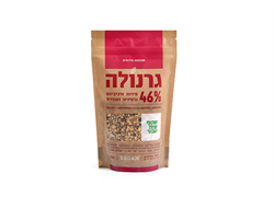 גראנולה 46% פירות קשיו וגרעינים - שקוף שזה טבעי