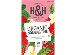 תה מורנינג טיים אורגני 20 שקיקים - הית' אנד הית'ר