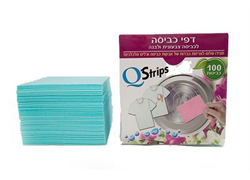 דפי כביסה לכביסה צבעונית ולבנה 100 כביסות
